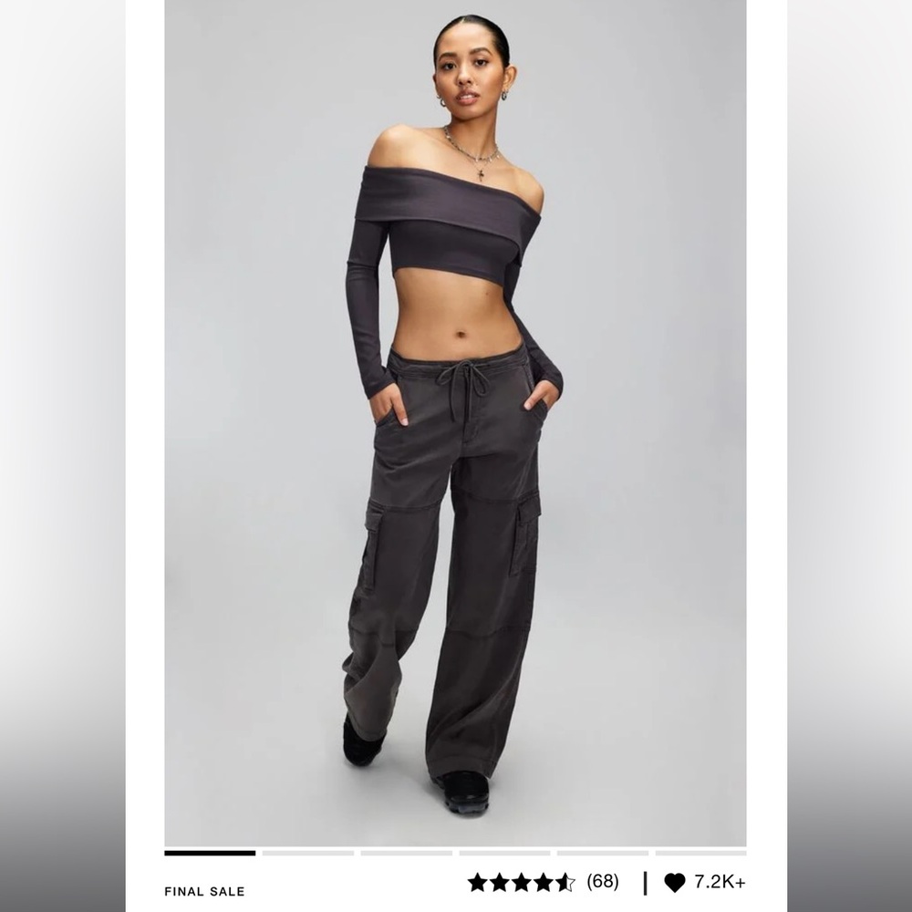 Grave cargo pants size 00 dark grey never worn